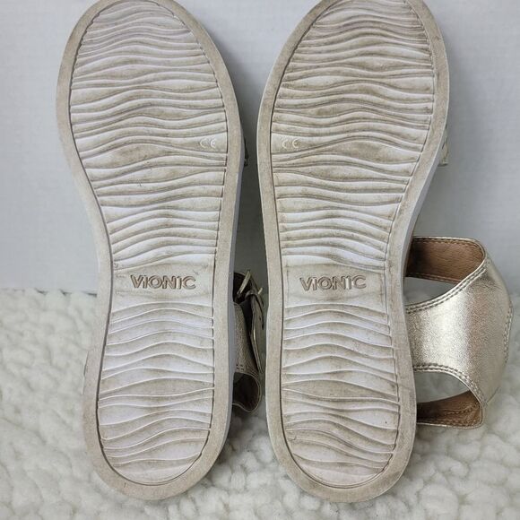 Vionic Effie Casual Strappy Sandals Women's Size 9.5 Walking Strappy Open Toe - Picture 9 of 9